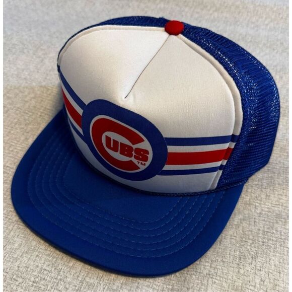 Chicago Cubs Twins Boston Snapback Mesh Trucker Hat New - Picture 2 of 5